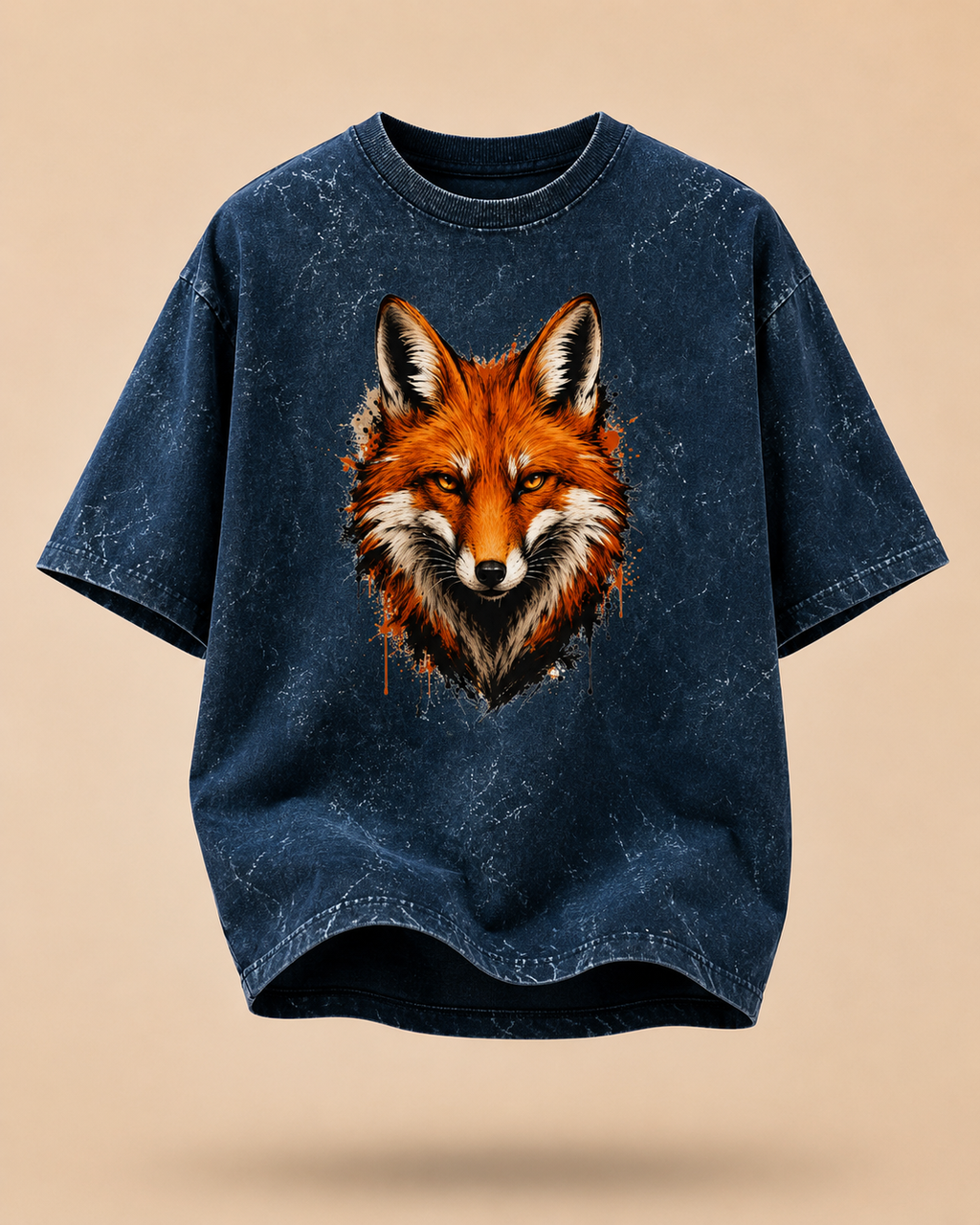 Acid Washed Oversized Tee