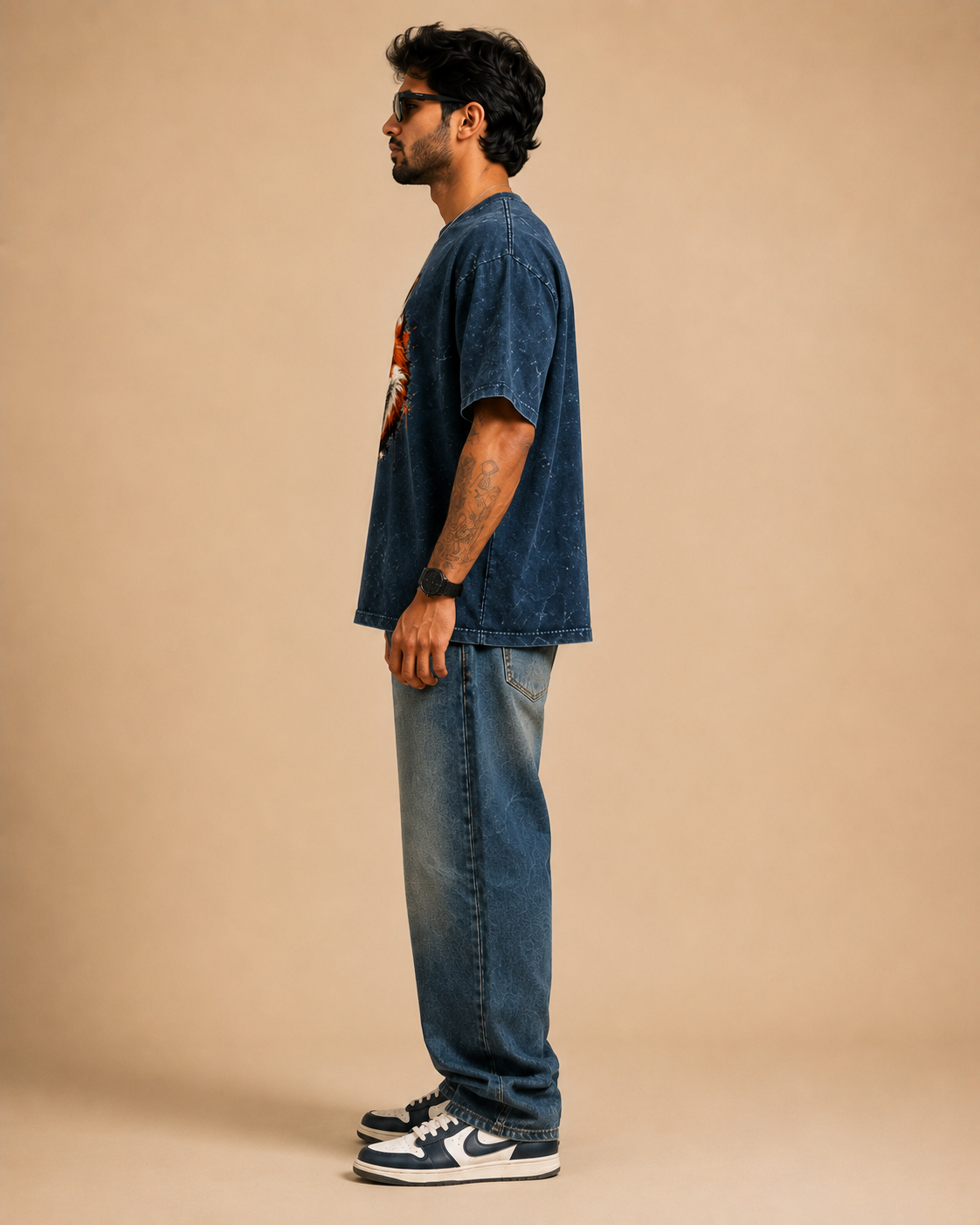 Acid Washed Oversized Tee