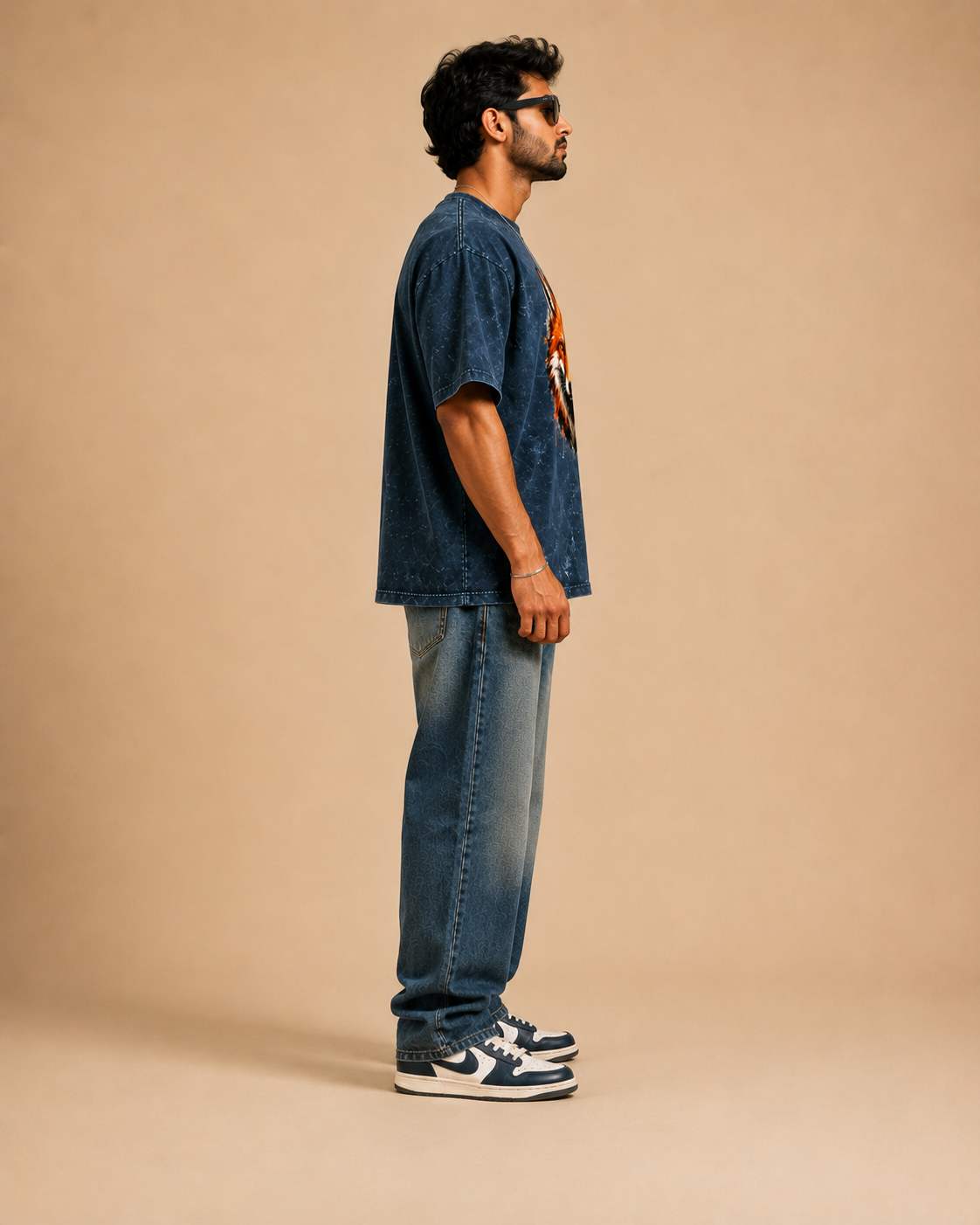 Acid Washed Oversized Tee