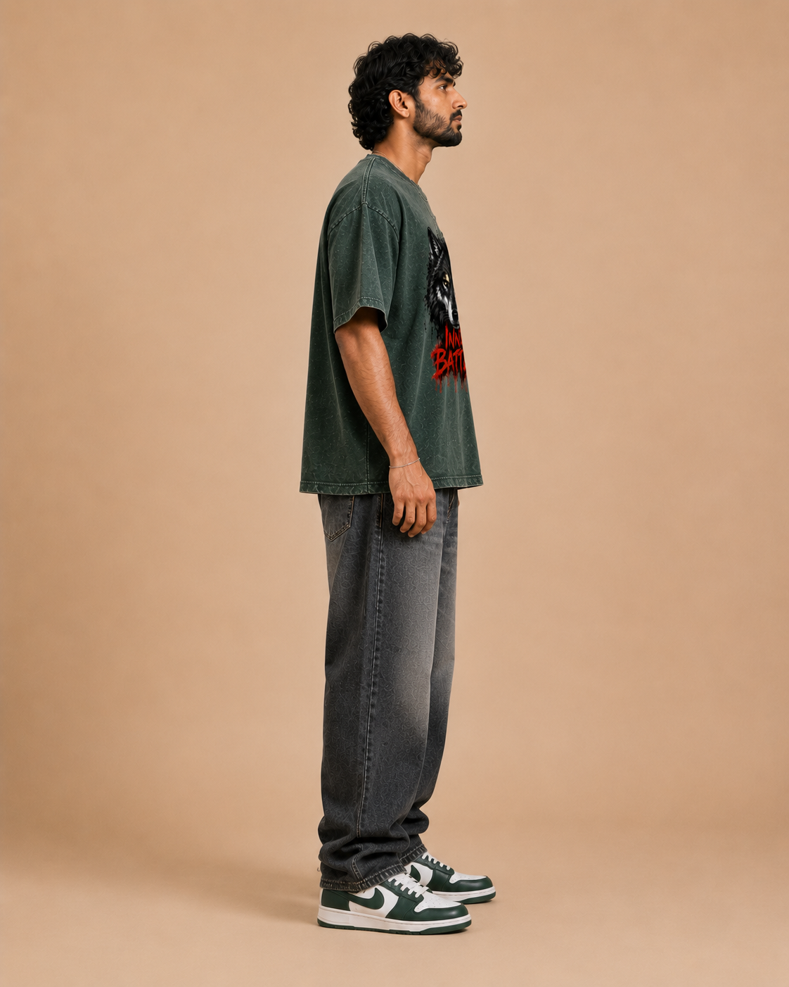 Acid Washed Oversized Tee