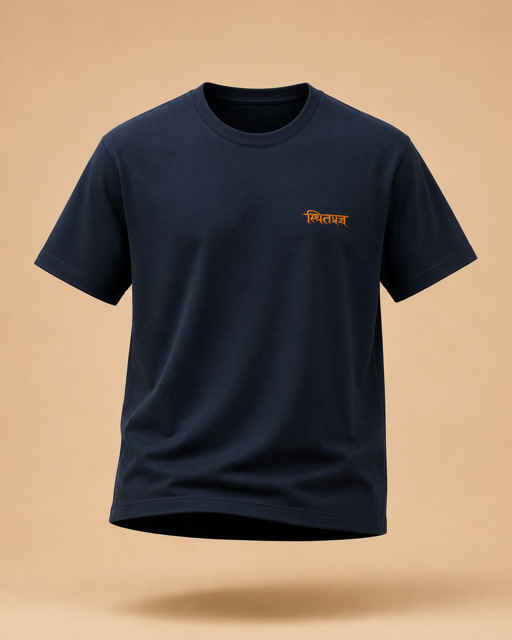 Sthitaprajna Embroidered Supima T-Shirt