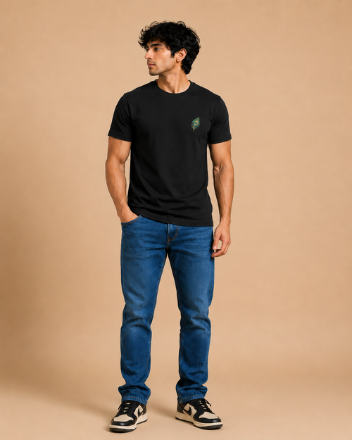 Morpankh Embroidered Supima T-Shirt
