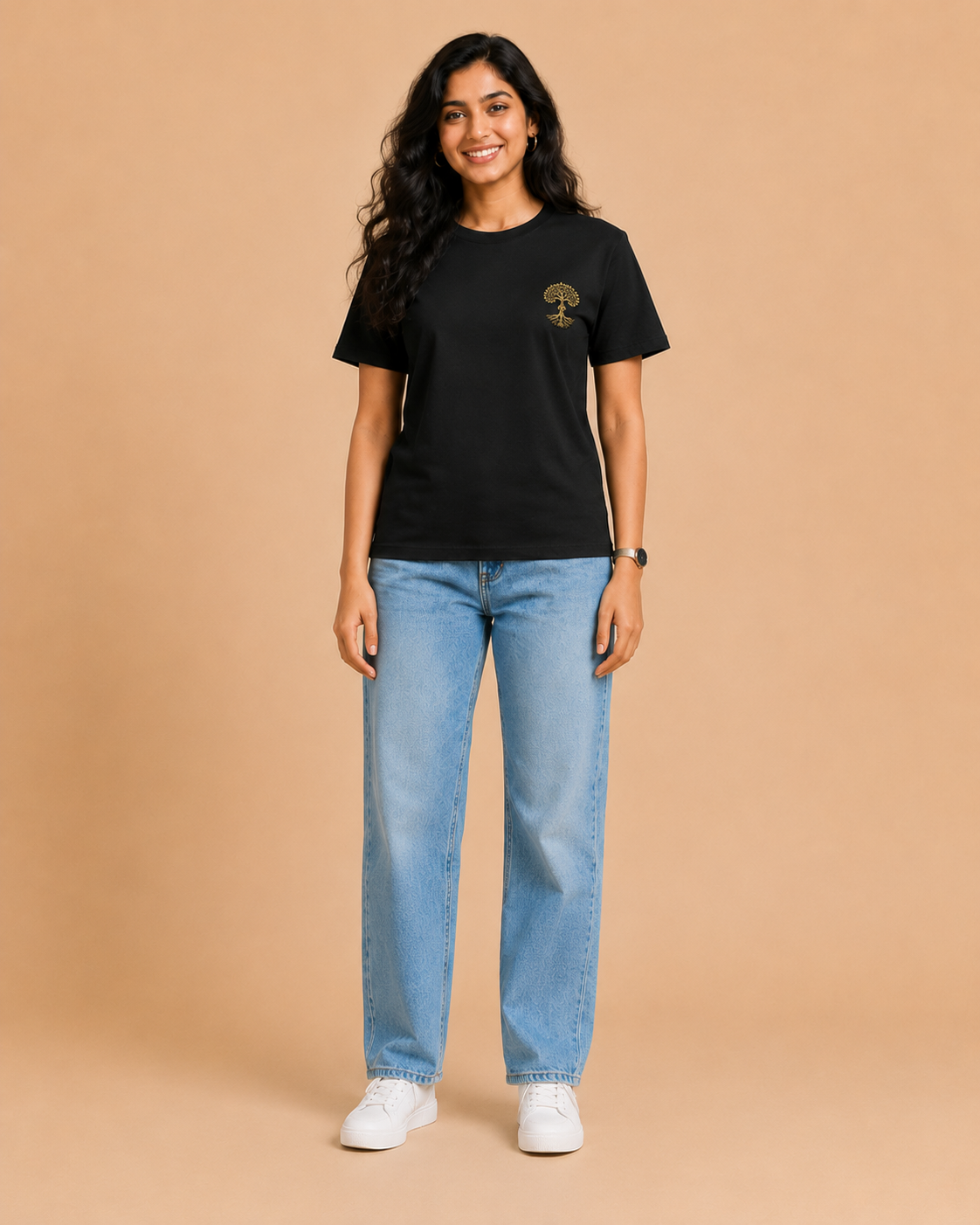 Roots of Resilience Embroidered Supima T-Shirt