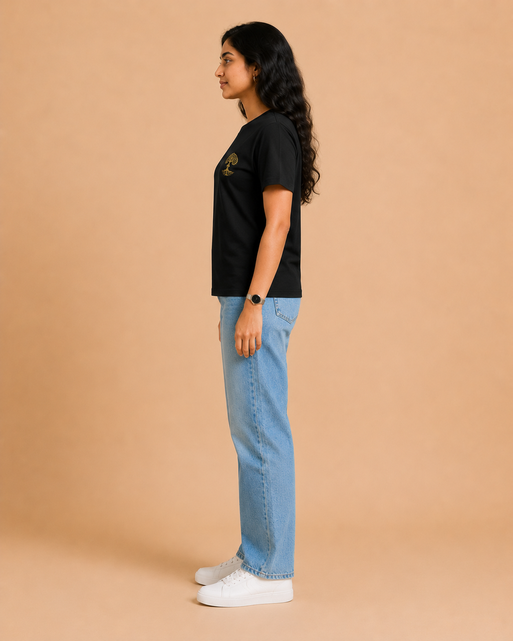 Roots of Resilience Embroidered Supima T-Shirt
