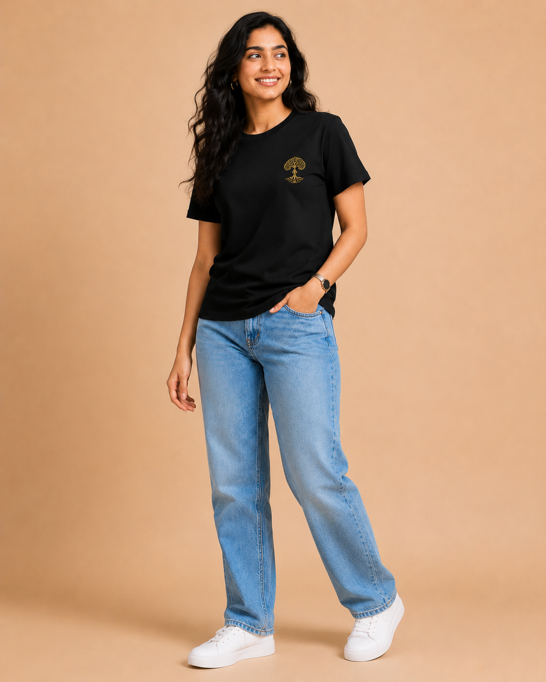 Roots of Resilience Embroidered Supima T-Shirt