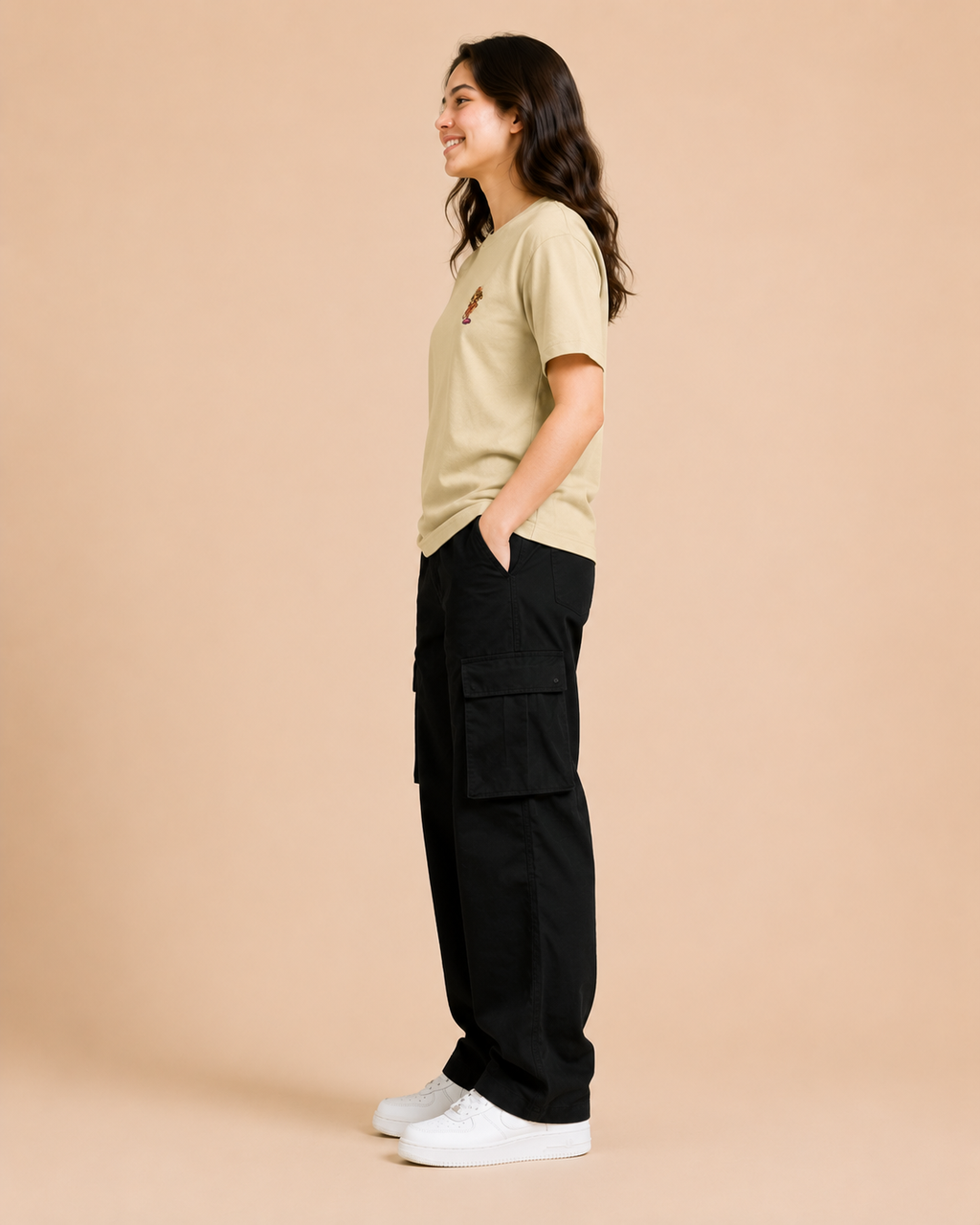 Rhythm of Bliss Embroidered Supima T-Shirt