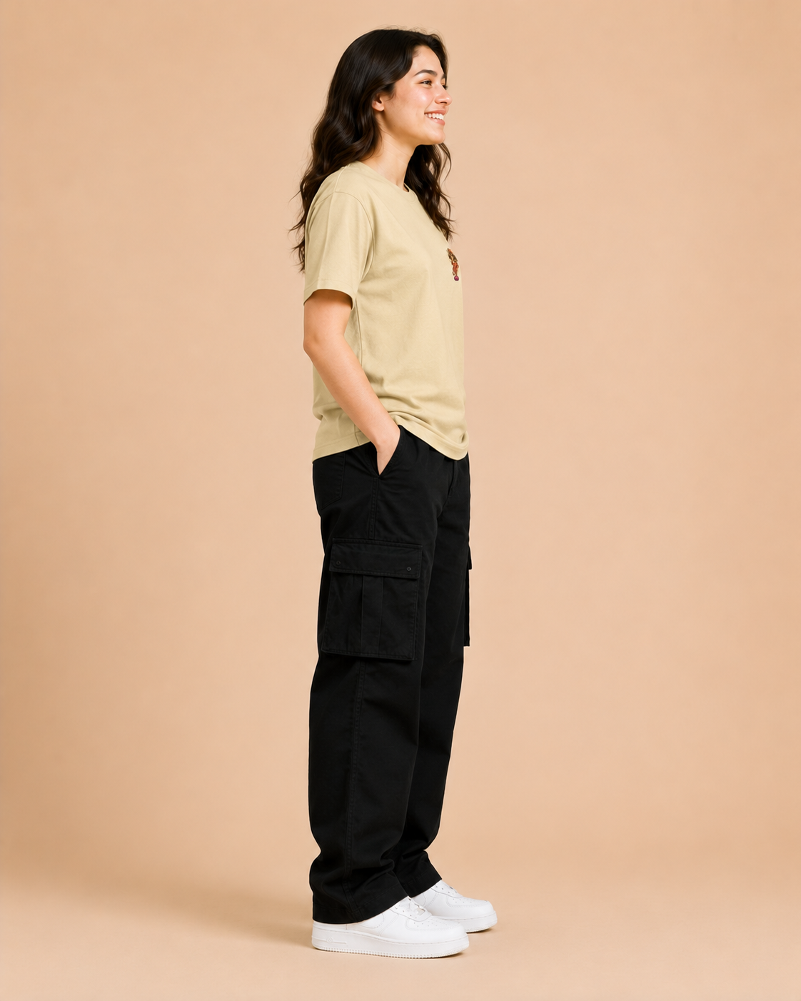 Rhythm of Bliss Embroidered Supima T-Shirt