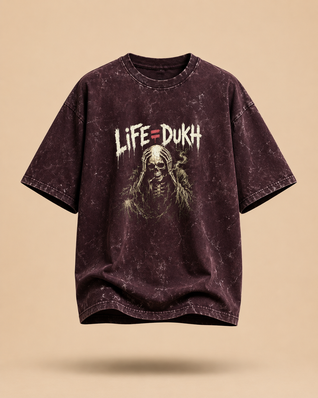 Acid Washed Oversized Tee