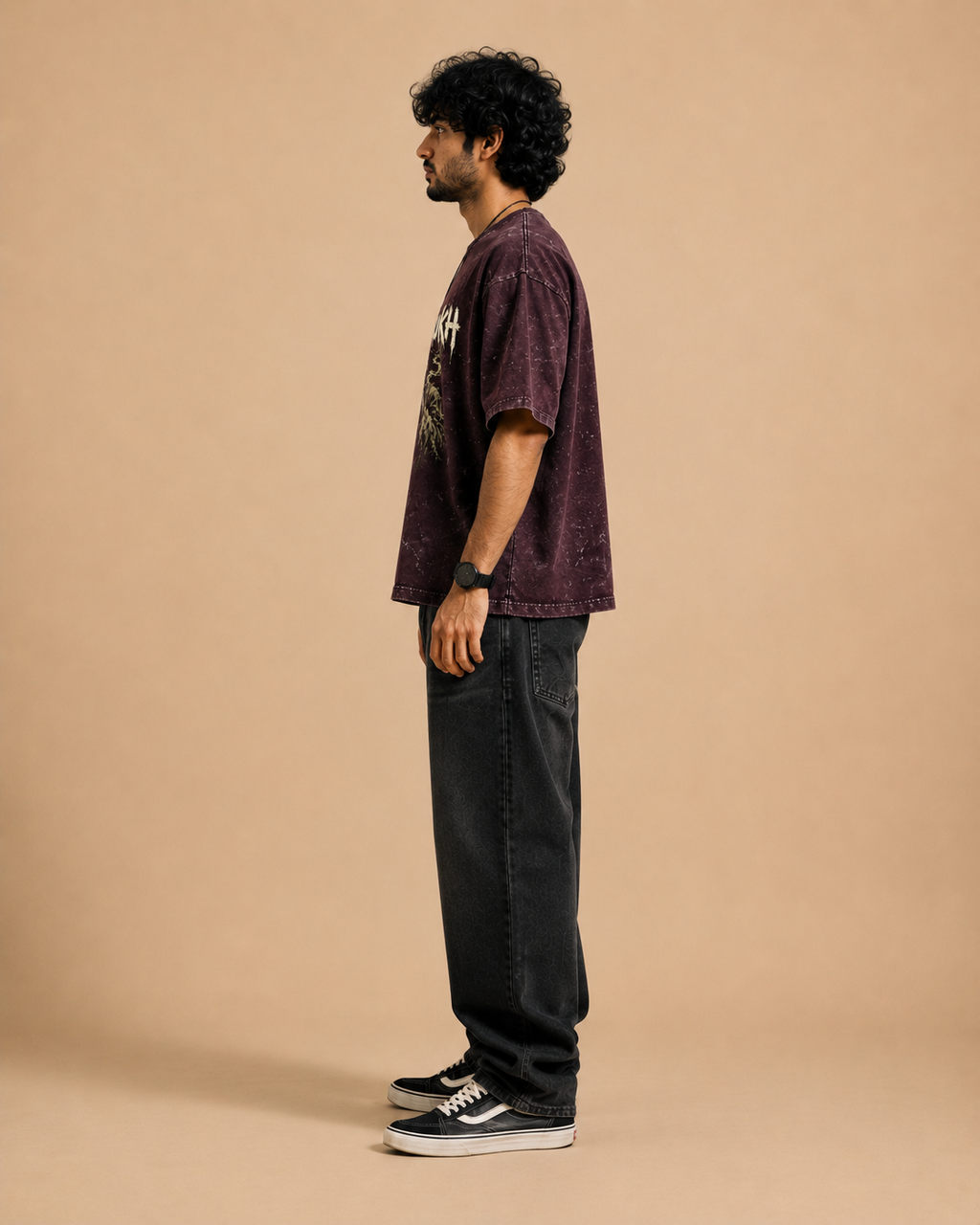 Acid Washed Oversized Tee