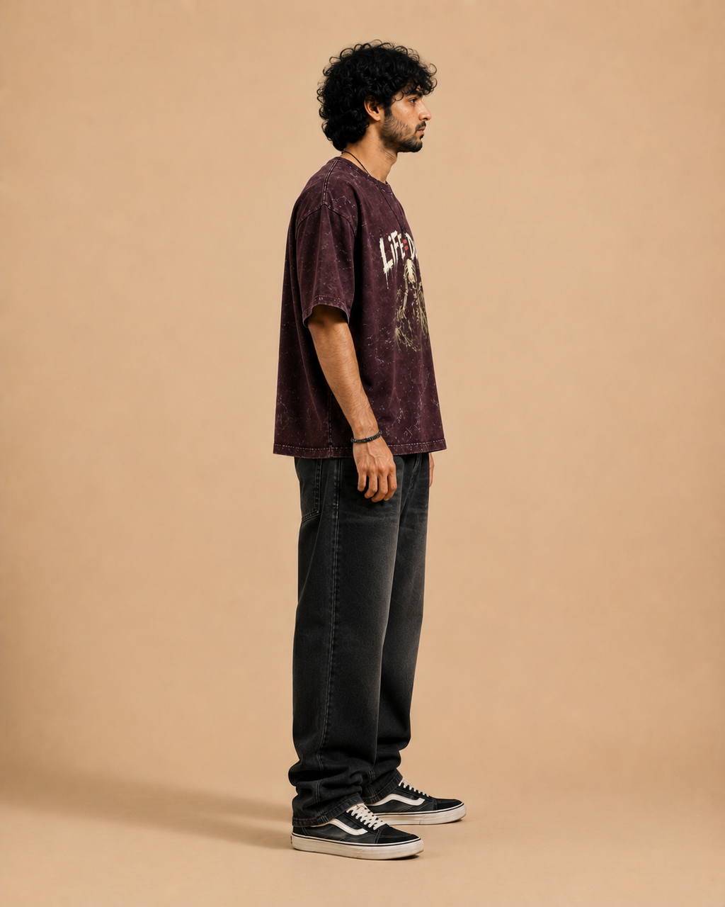 Acid Washed Oversized Tee