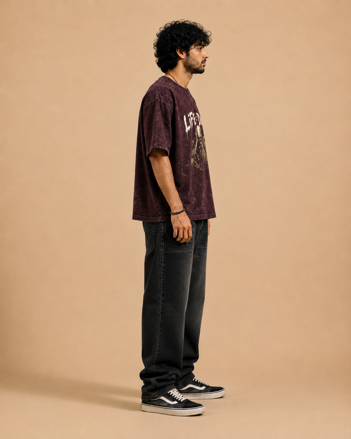 Acid Washed Oversized Tee