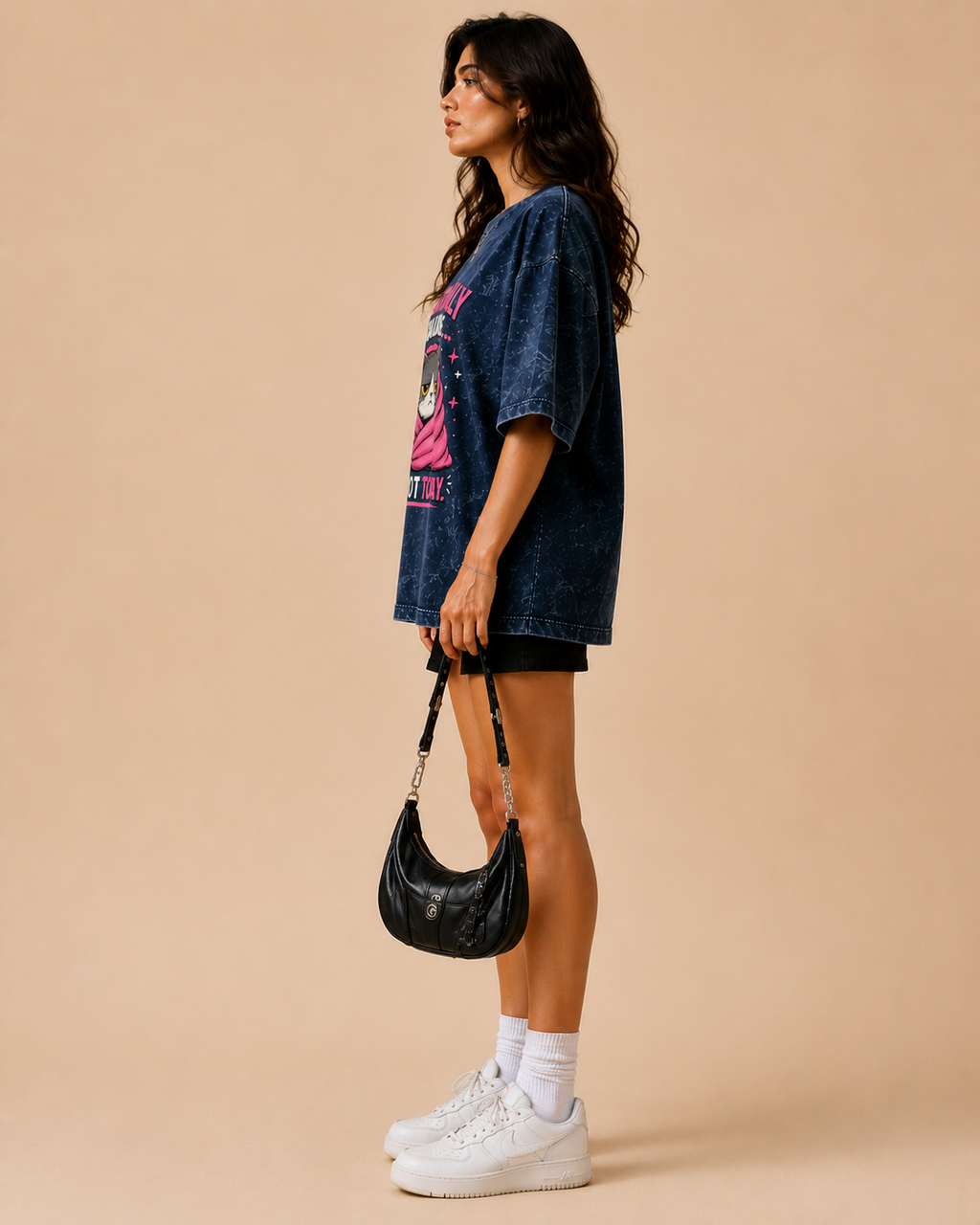 Acid Washed Oversized Tee