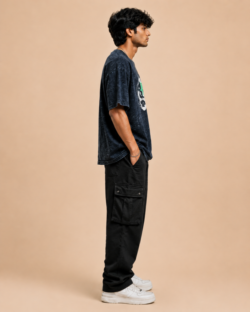 Acid Washed Oversized Tee